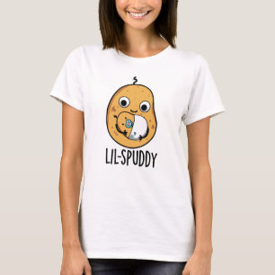 Lil Spuddy Funny Potato Pun T-Shirt