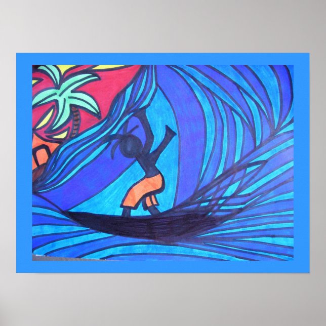 Lil' Surfer Dude Poster (Front)