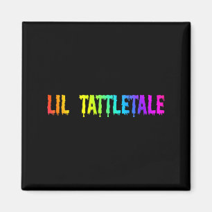 Lil Tattletale Snitch 9ine Funny Halloween Costume Magnet