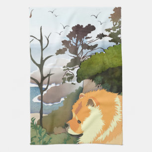 LIL WEATHER  Chow -Kitchen towel