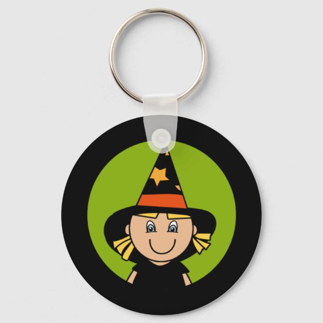 Lil' Witch Key Ring (Front)
