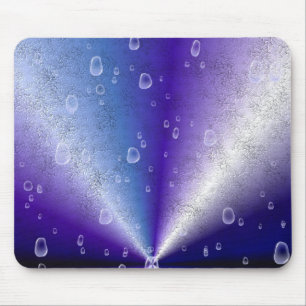 lila Rainbow in Elephant Skin Leather Optic Mouse Pad