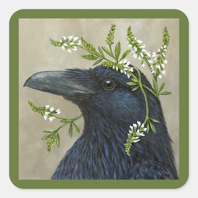 Lila the raven stickers (Front)