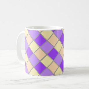 Lilac and Peach Coffee Mug