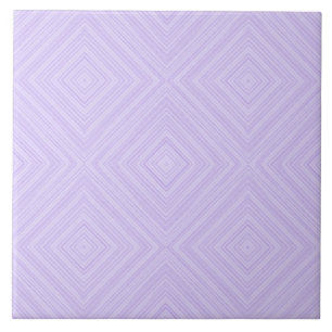 Lilac And Purple Geometric Diamond Bathroom Ceramic Tile