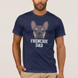 Lilac and Tan French Bulldog Dad T-Shirt