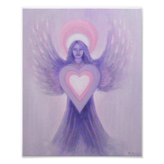 Lilac Angel Photo Print