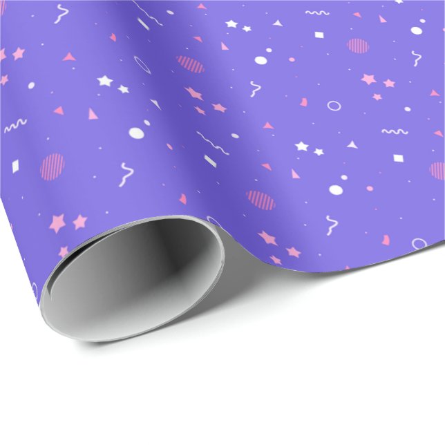 Lilac Bliss Birthday Wrapping Paper (Roll Corner)