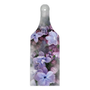 Lilac blooming cutting board