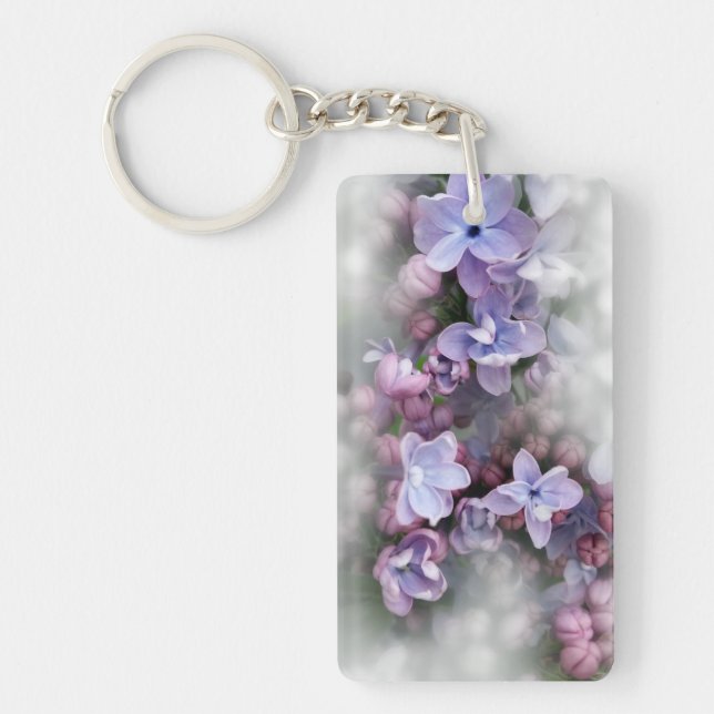 Lilac blooming key ring (Front)