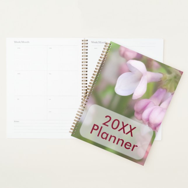 Lilac Blooms Planner (Display)
