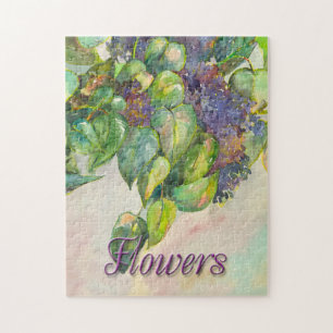 lilac blossoms Puzzle