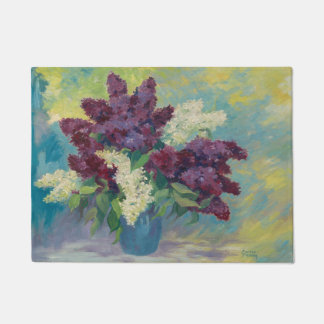 Lilac Bouquet Doormat