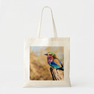 Lilac-Breasted Roller Colourful African Bird Tote Bag