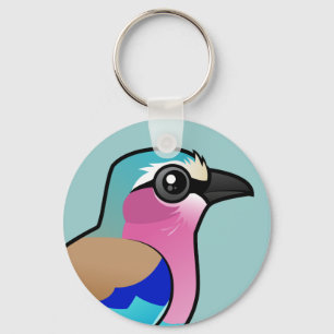 Lilac-breasted Roller Key Ring