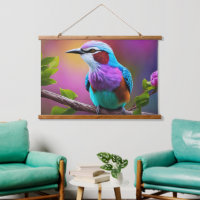 Lilac-Breasted Roller Wall Tapestry