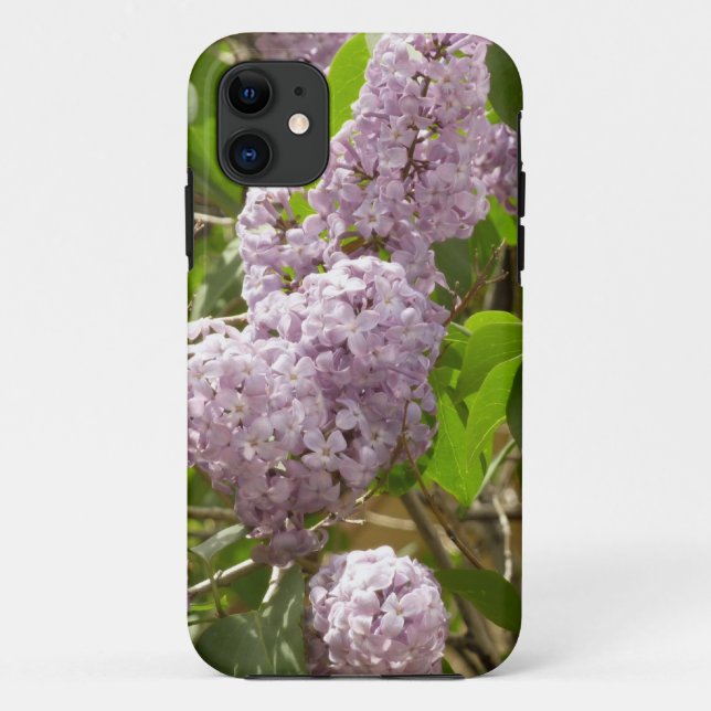 Lilac Bush Beautiful Purple Spring Flowers Case-Mate iPhone Case (Back)