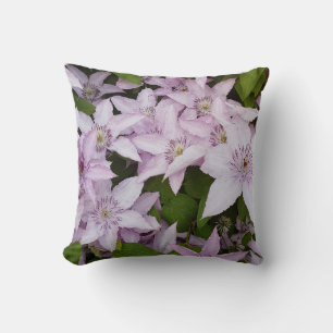 lilac ,clematis, beautiful, flower,lilac flower, cushion