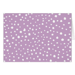 Lilac Dalmatian Spots, Dalmatian Dots, Dotted