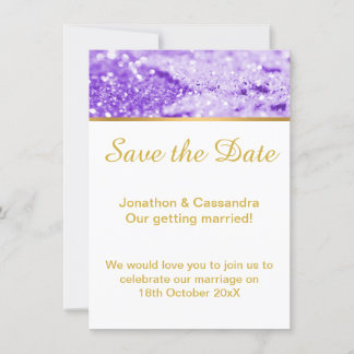 LILAC DIAMOND RIVER  GOLD SAVE THE DATE