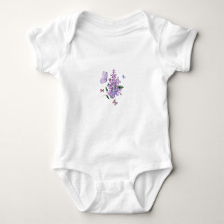 Lilac Dreams & Butterfly Whispers Baby Bodysuit