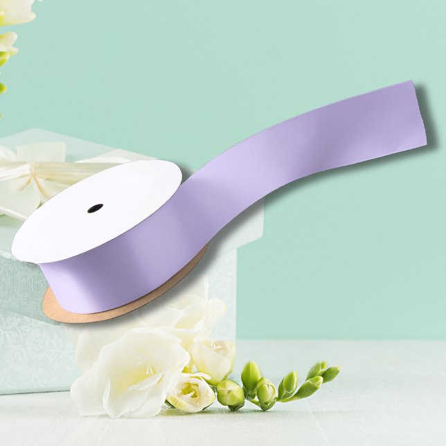 Lilac Dreams Solid Colour | Classic Elegant Satin Ribbon (Creator Uploaded)