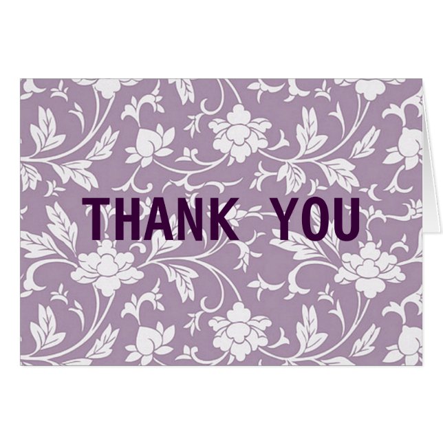 Lilac Floral Pattern (Front Horizontal)