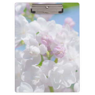 Lilac Flowers Clipboard