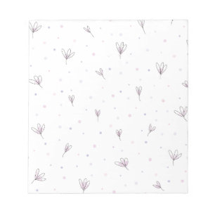 Lilac Flowers Notepad