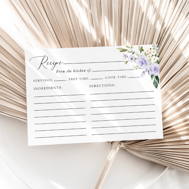 Lilac Flowers, White Flowers, Bridal Shower Recipe (Creator Uploaded)