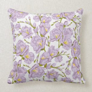 Lilac Freesia Cushion