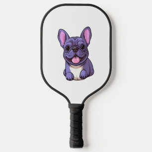Lilac French Bulldog  Pickleball Paddle