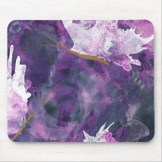 Lilac Frill Mouse Pad