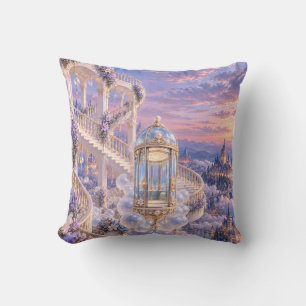 Lilac Glass Cloud Lift Fantasy Palace Cushion