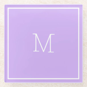 Lilac Glass Coaster