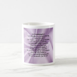 lilac   Granddaughter Poem Coffee Mug