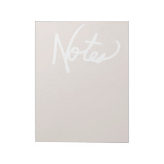 Lilac Grey Notepad (Lined)