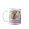 Lilac I love You Photo Collage | Mug
