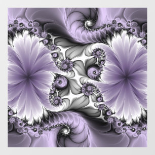 Lilac Illusion Abstract Floral Fractal Art Fantasy