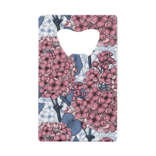 Lilac in pink and blue (Front)