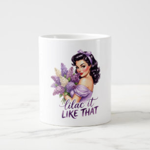 Lilac It Like That Funny Gardening Pun Coffee Mug