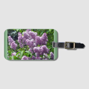 Lilac Luggage Tag