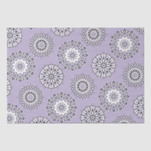 Lilac Mandalas Tissue Paper