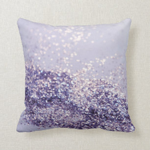 Lilac Mermaid Magic Glitter #1 Cushion