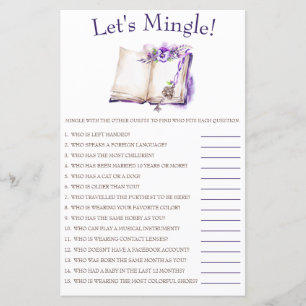 Lilac New Chapter Begins Let's Mingle! Game