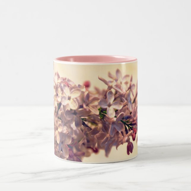 Lilac Photo Coffee Mug (Center)