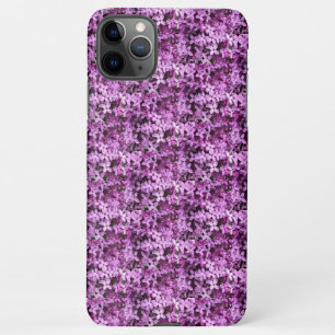 Lilac Photo   Tiled Half Drop    iPhone 11Pro Max Case