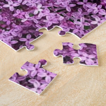 Lilac Photo | Tiled Half Drop | 