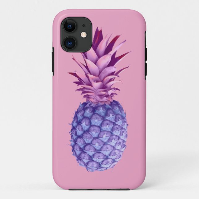 Lilac & Pink Pineapple  Case-Mate iPhone Case (Back)