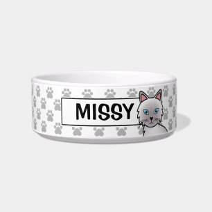 Lilac Point Birman / Ragdoll Cat Bowl